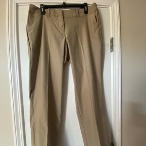 Nike Dri-Fit Golf Pants Khaki Womens Size 12 Regular Fit Performance NWT